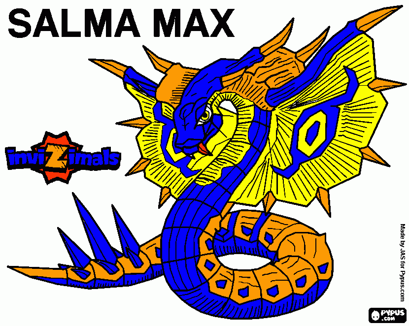 salma max da colorare