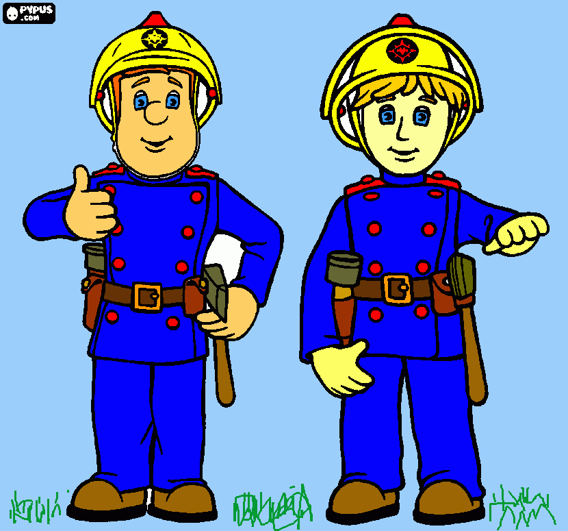 Sam e Mandy da colorare