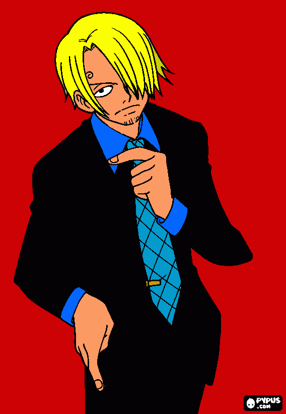 sanji da colorare