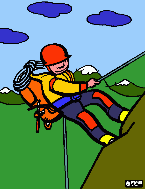 scalatore da colorare