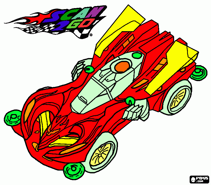 scan 2go da colorare