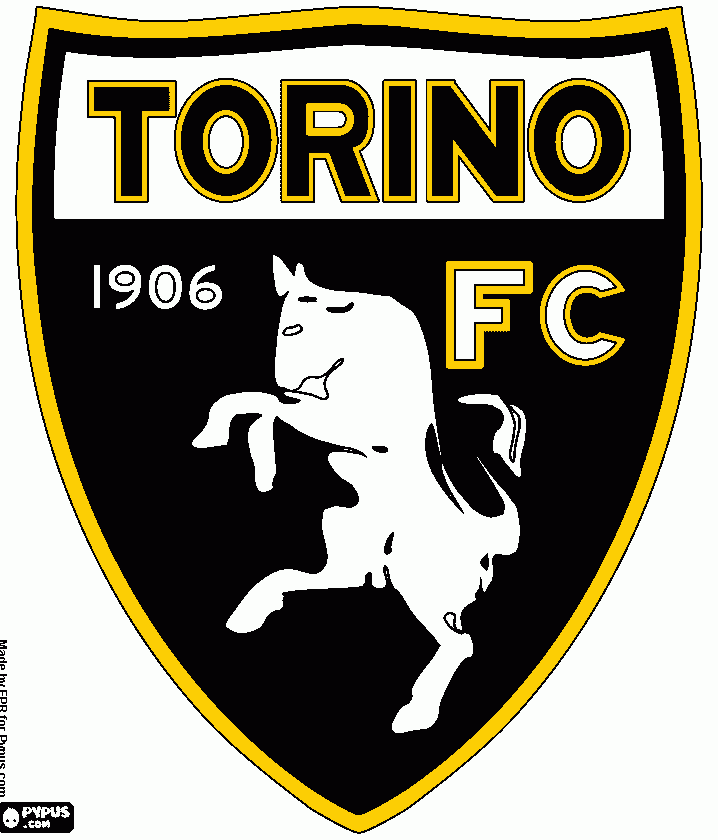 scudetto torino da colorare