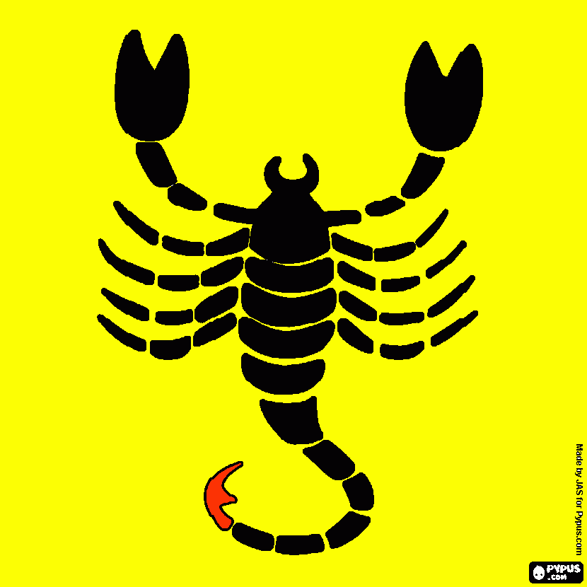 segno zodiacale di ema da colorare