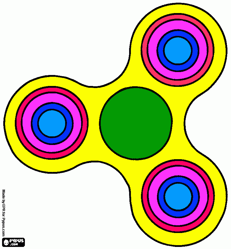 spinner da colorare