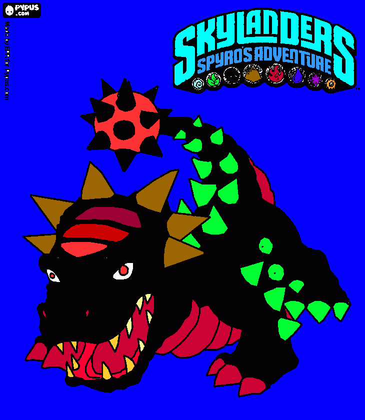 splender bash da colorare