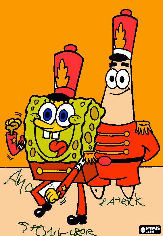 spongi da colorare