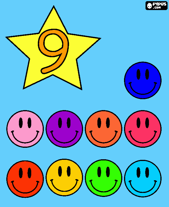 stelle da colorare