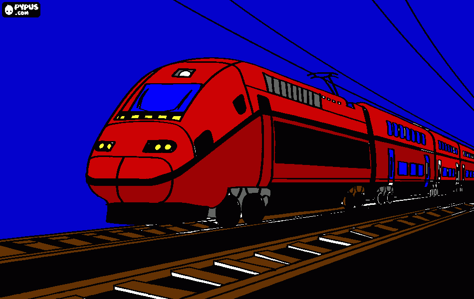 tgv da colorare