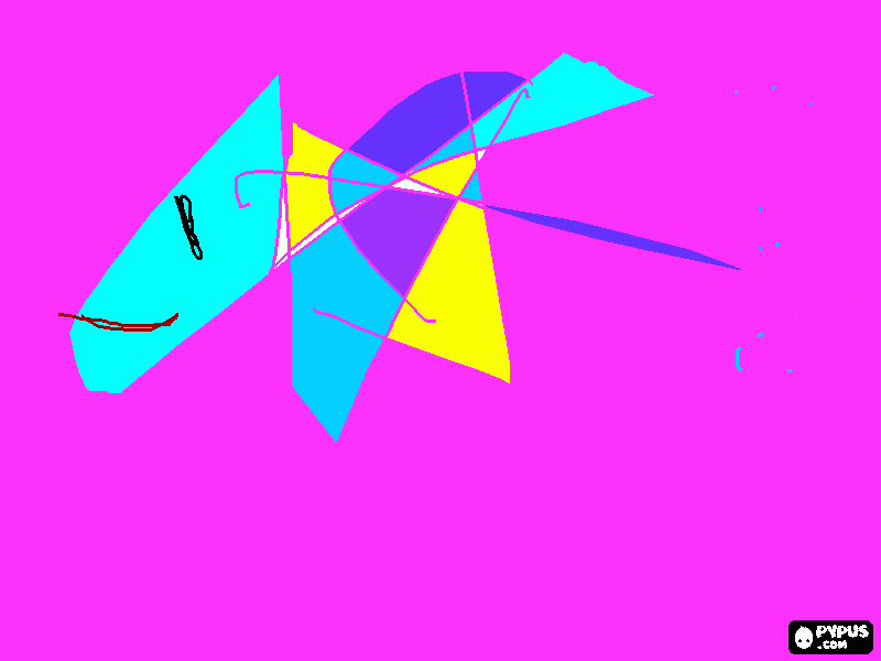 un uccello che vola da colorare