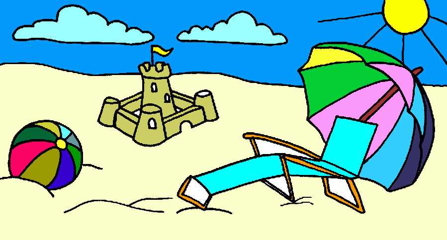 vacanze da colorare