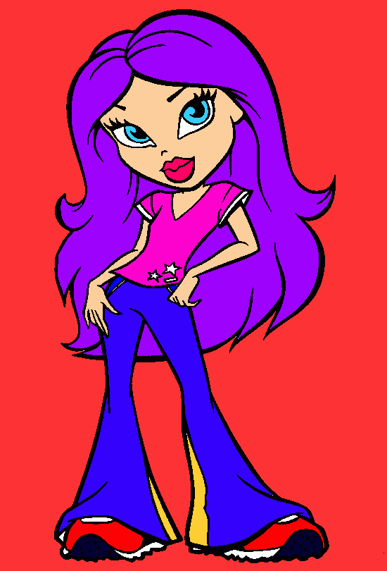 violetta da colorare