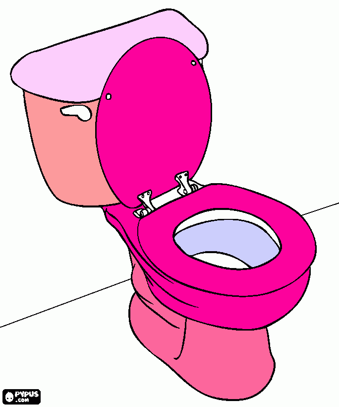 wc da colorare