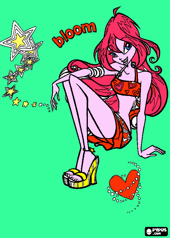 winx da colorare