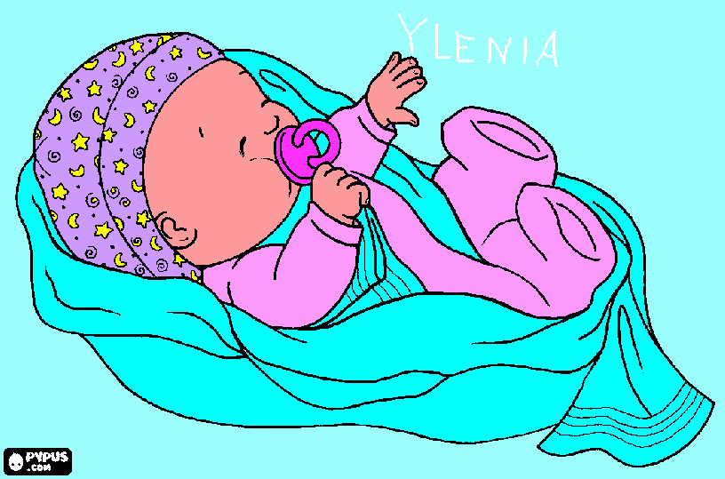 ylenia da colorare
