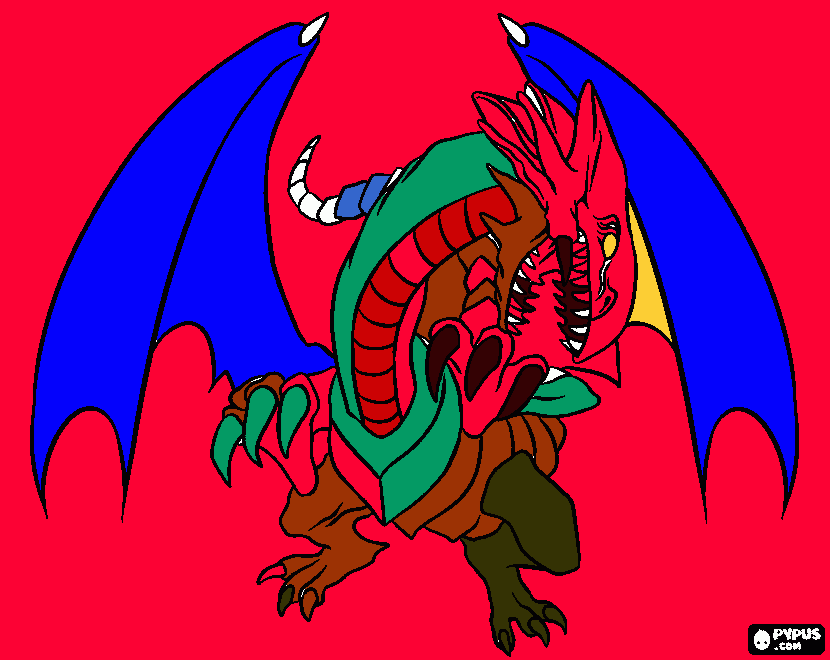 yu gi ho da colorare