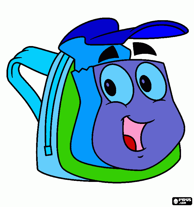 zaino da colorare