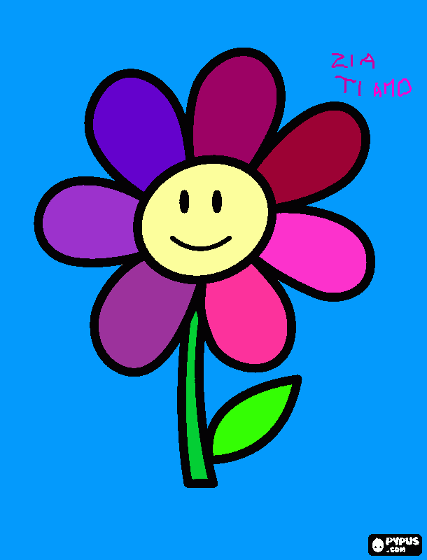 zia ti amo da colorare