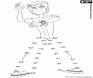 Colora Ben 10 Omniverse, punto per punto