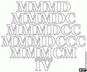 Colora Da 3500 a 4000, centinaia romana