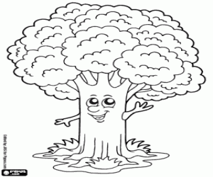 Colora Albero felice