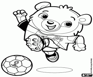 Colora Albärt, mascotte di UEFA Euro 2024