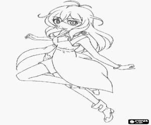 Colora Alice, un personaggio di Bakugan