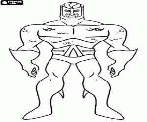 Colora Aquaman, un super eroe