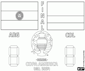 Colora Argentina-Colombia, Copa America 2024