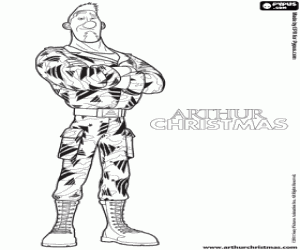 Colora Il arrogante Steve Christmas
