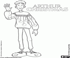 Colora Arthur Christmas