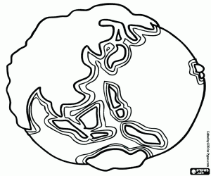 Colora Asia nel nostro pianeta