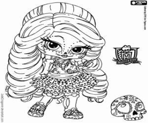 Colora Baby Skelita, Monster High Baby