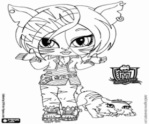 Colora Baby Toralei, Baby Monster High
