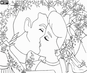 Colora Il bacio dei principi