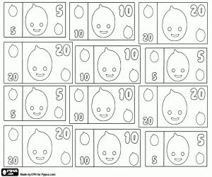 Colora Banconote da Pypus da 5, 10 e 20