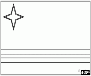 Colora Bandiera di Aruba