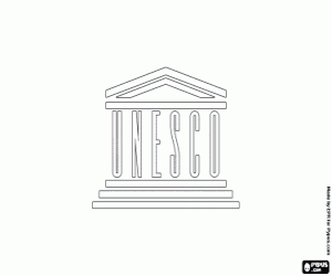 Colora La bandiera dell'UNESCO
