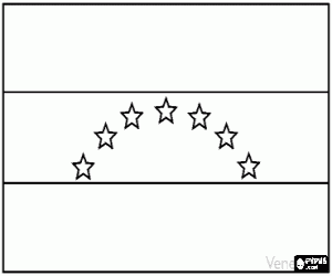 Colora Bandiera di Venezuela