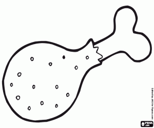 Colora Un barbecue di pollo