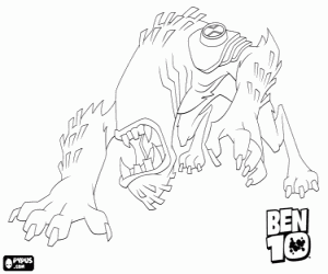Colora Bestiale, un alien de Ben 10