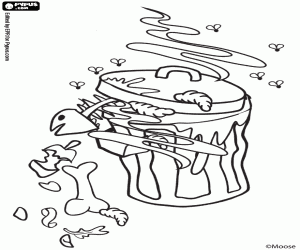 Colora Bidone della spazzatura, Trash Pack