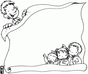 Colora Biglietto di congratulazioni per la festa del papà