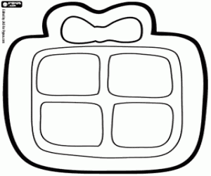 Colora Biscotto come un regalo di Natale