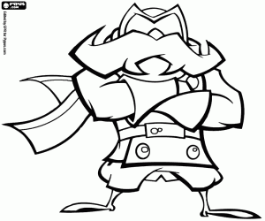 Colora Il Black Baron, personaggio antagonista