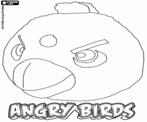 Colora Black Bird di Angry Birds