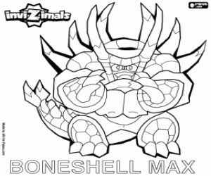 Colora Boneshell Max, uno Invizimal Tai