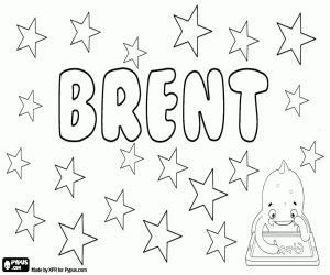 Colora Brent, nome di origine inglese