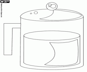 Colora Una brocca di plastica per l'aeroplano