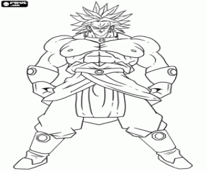 Colora Broly, Super Saiyajin, DragonBall