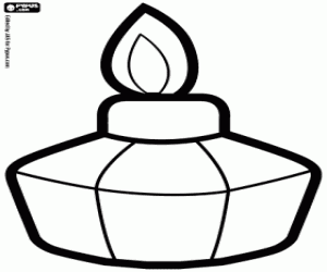 Colora Un bruciatore di laboratorio